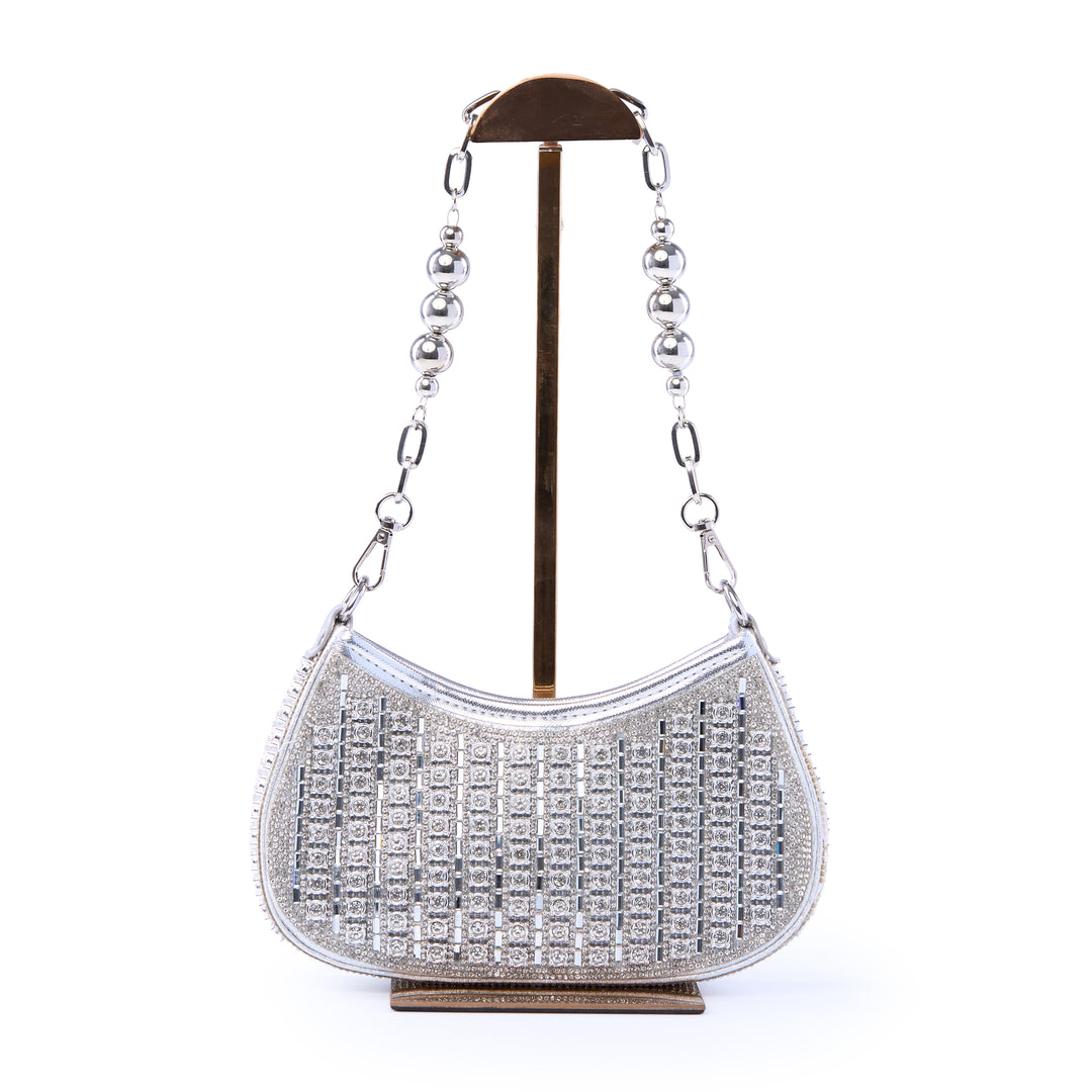 Cartera Silver Glam
