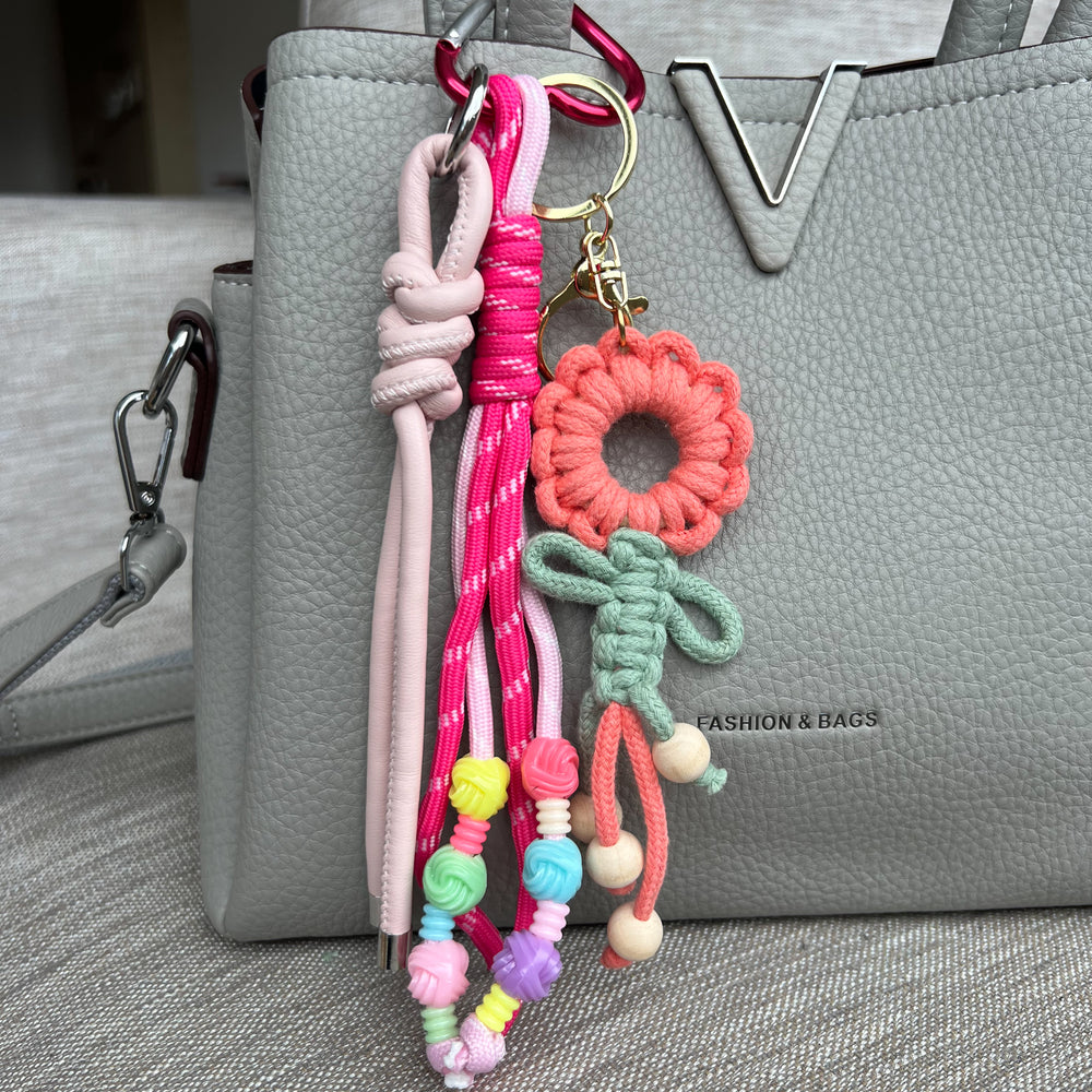 Llavero charms flor 598-34