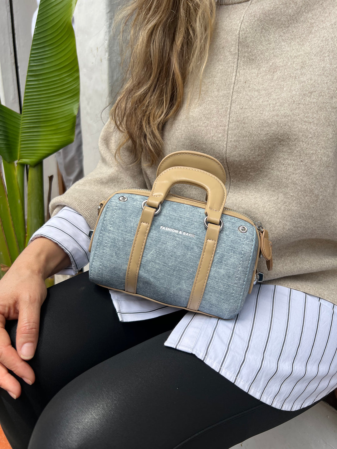 Bolso denim 9727