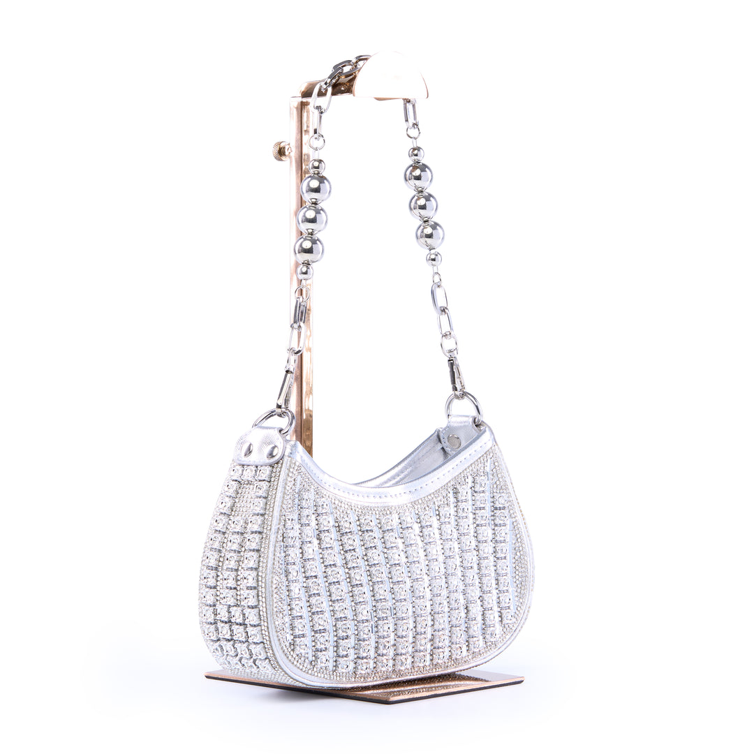 Cartera Silver Glam